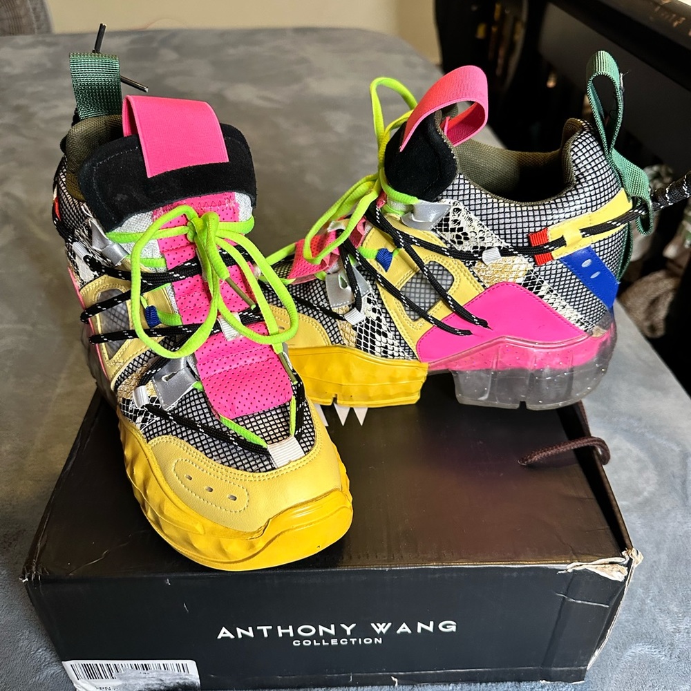 Anthony Wang X Lasr Toxic Temptress Platform Sneakers